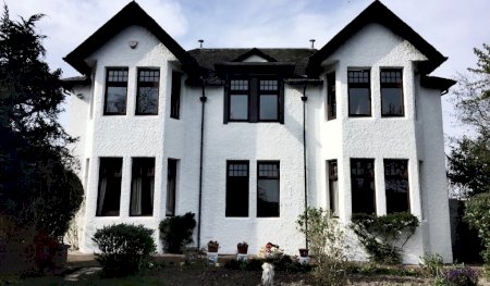 Exterior Wall Coating in Polar White